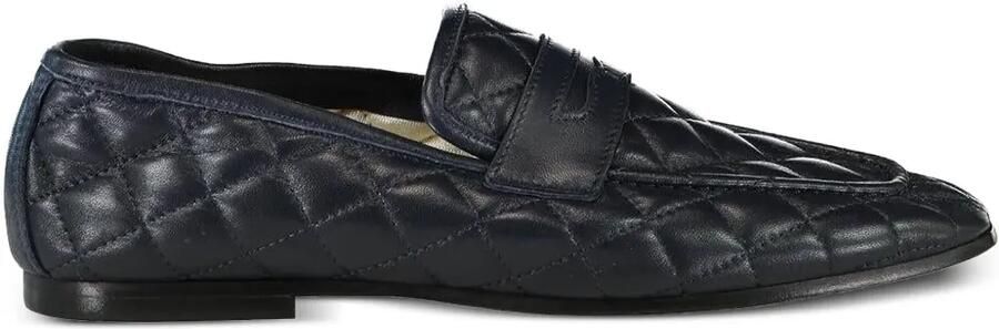 SOPHIQUE Essenziale quilted loafers Blauw