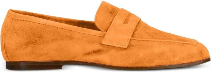 SOPHIQUE Essenziale suède loafers Oranje