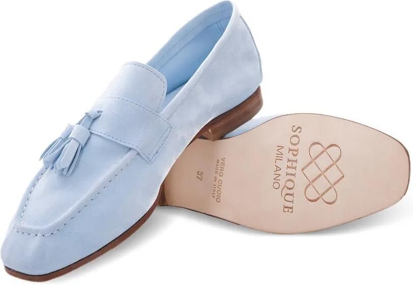 SOPHIQUE Trevi loafers met kwastjes Blauw - Foto 3