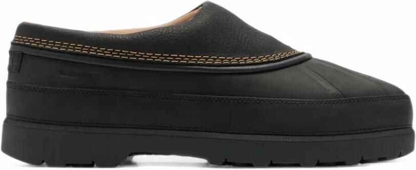 SOREL Ambler contrast-stitched leather mules Zwart