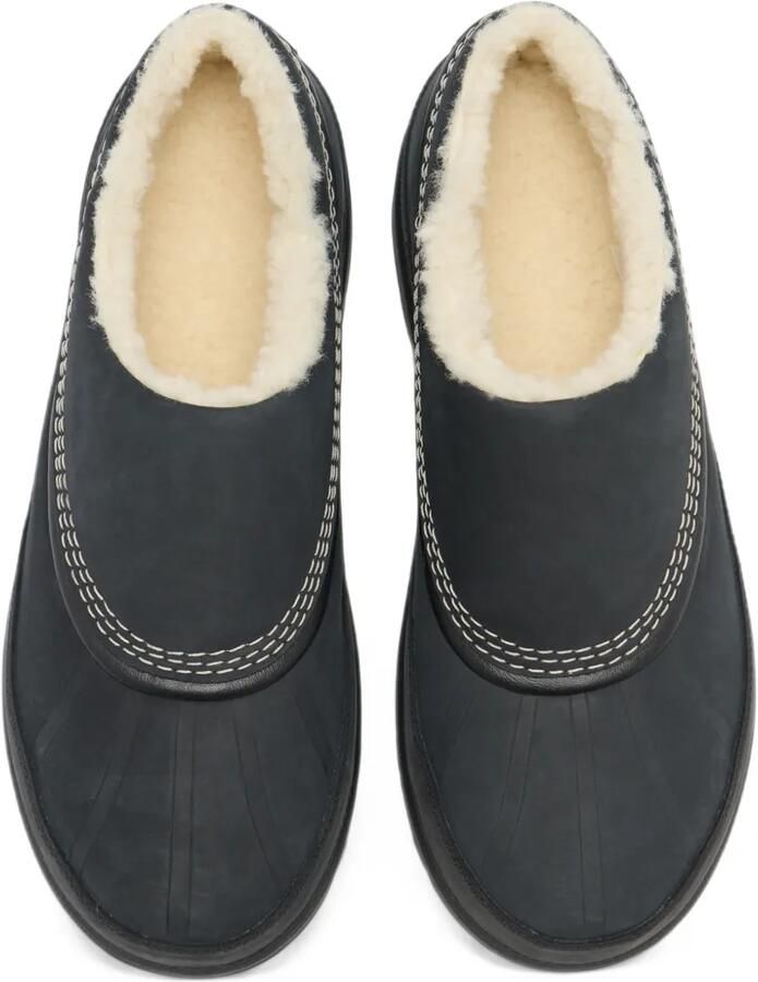 SOREL Ambler suede contrast-stitch mules Zwart - Foto 3