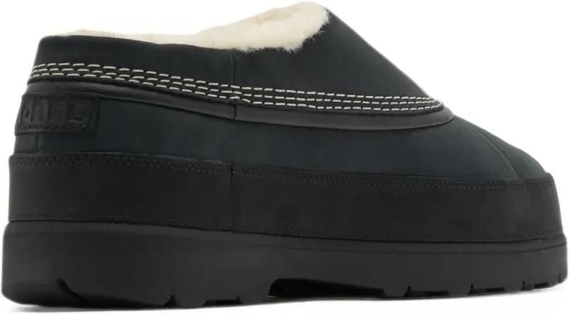 SOREL Ambler suede contrast-stitch mules Zwart - Foto 4