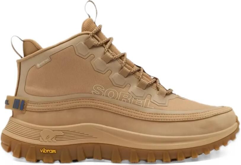 SOREL Callsign Horizon Mid GTX logo-print high-top sneakers Beige