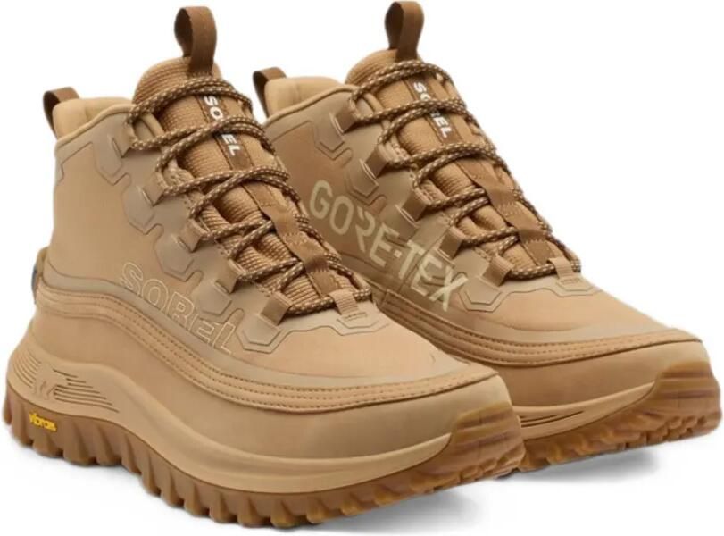 SOREL Callsign Horizon Mid GTX logo-print high-top sneakers Beige - Foto 4