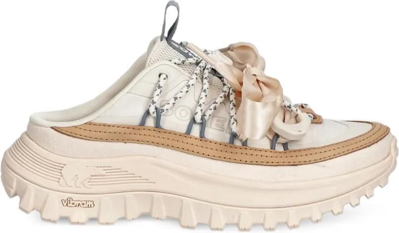 SOREL Callsign muiltjes met chunky zool en strikdetail Beige