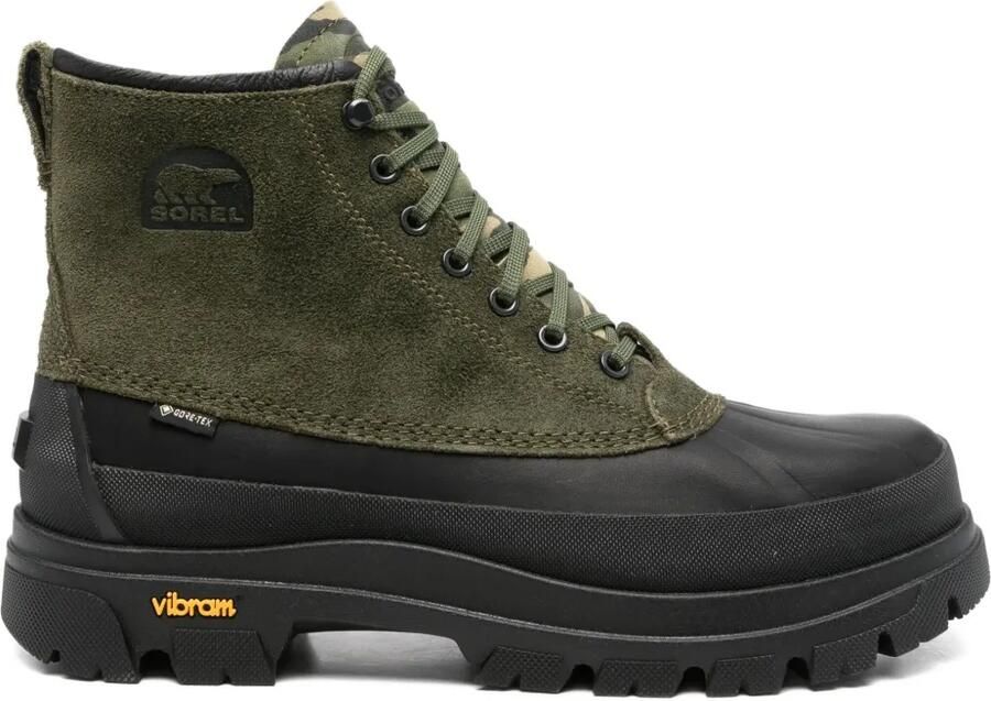 SOREL Daystorm Horizon suède veterlaarzen Groen