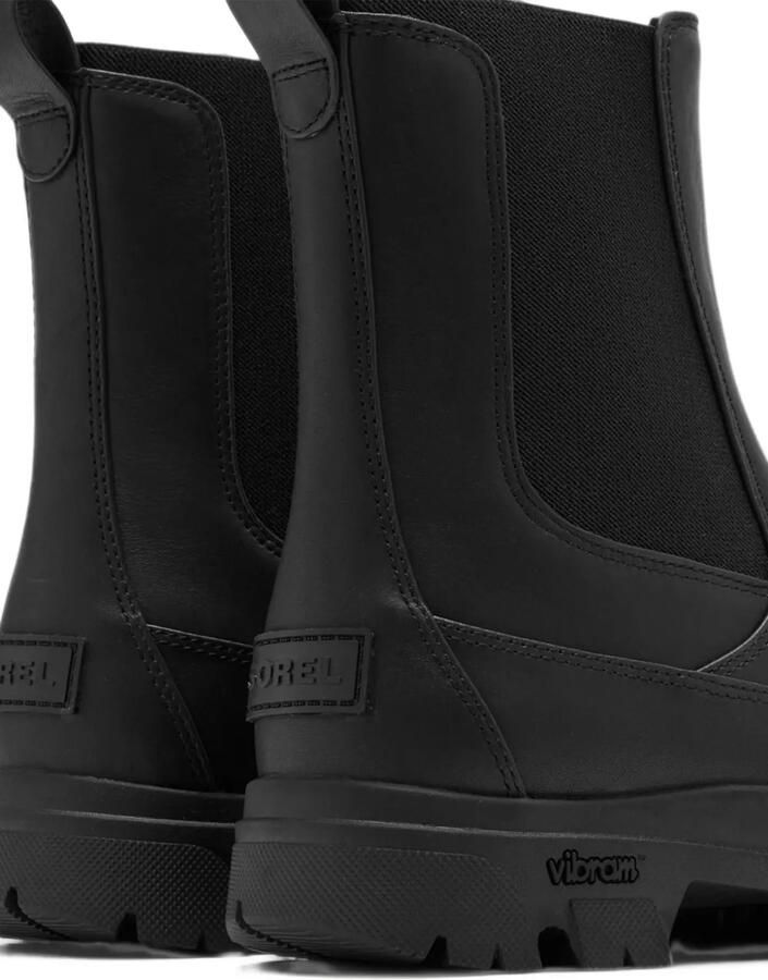 SOREL Daystorm leather Chelsea boots Zwart - Foto 3