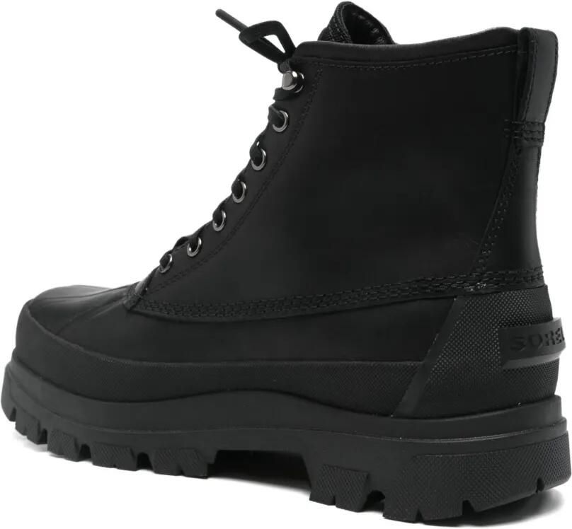SOREL Daystorm leren veterlaarzen Zwart - Foto 3