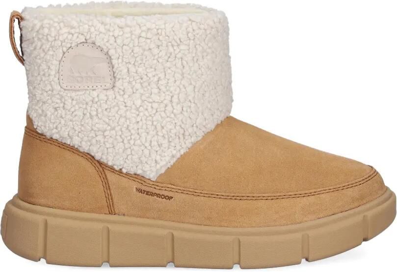 SOREL Explorer III slip-on enkellaarzen Beige