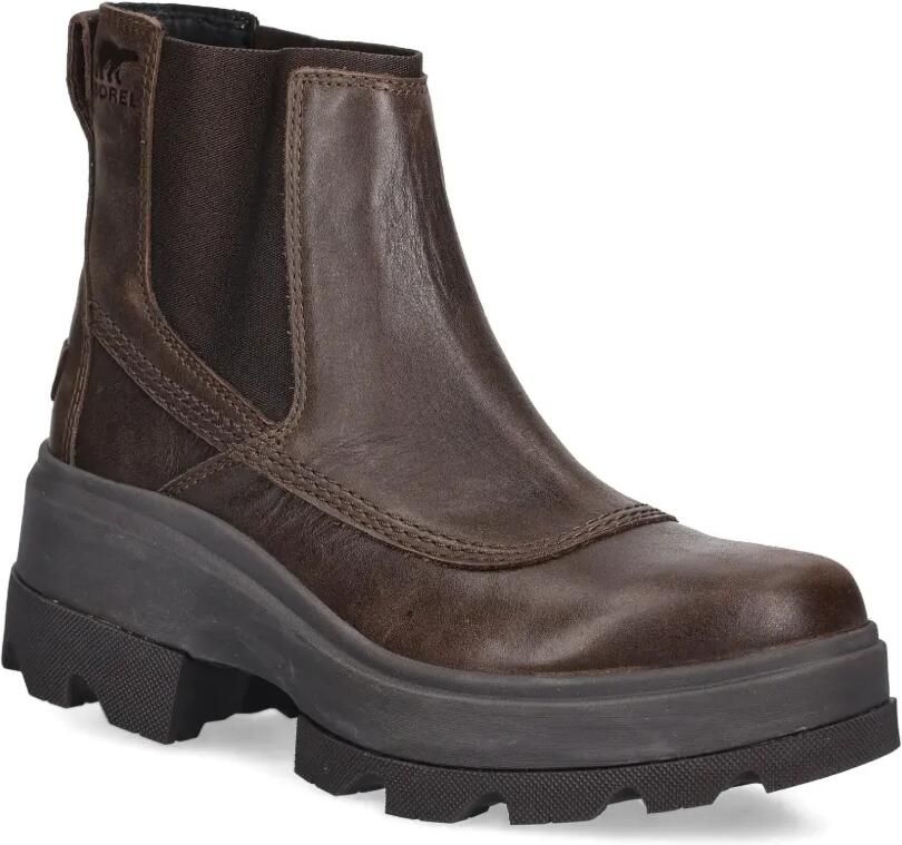SOREL Joan Chelsea laarzen met treklip Bruin - Foto 3