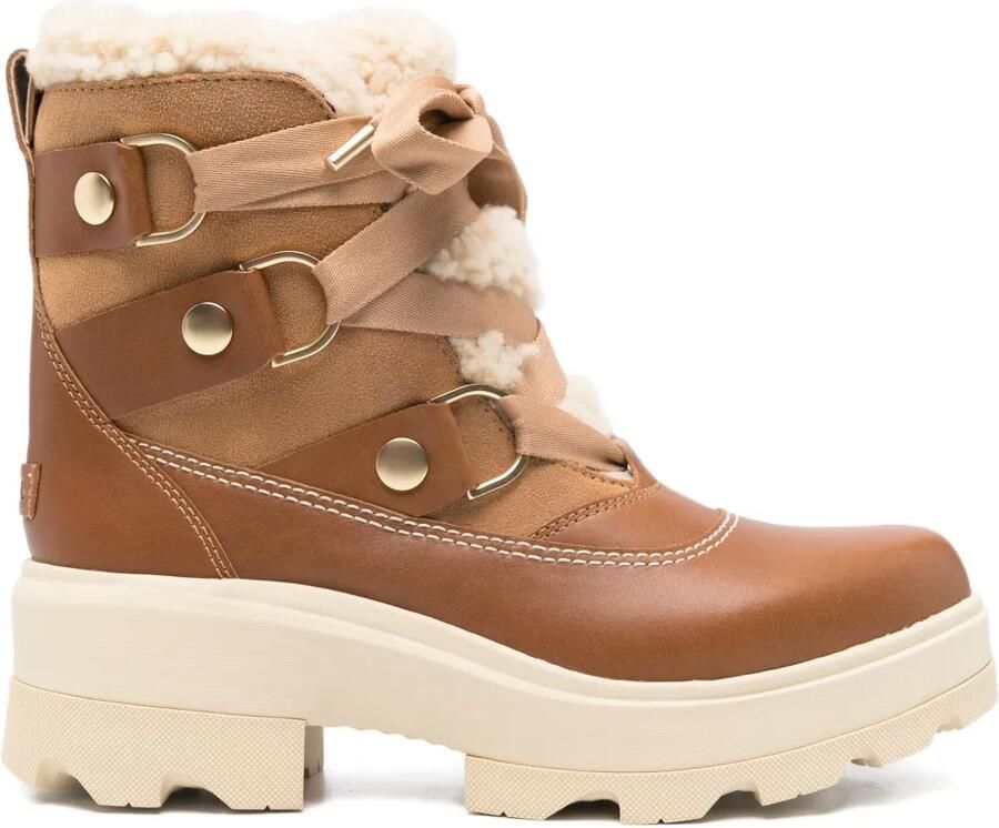 SOREL Joan enkellaarzen Bruin