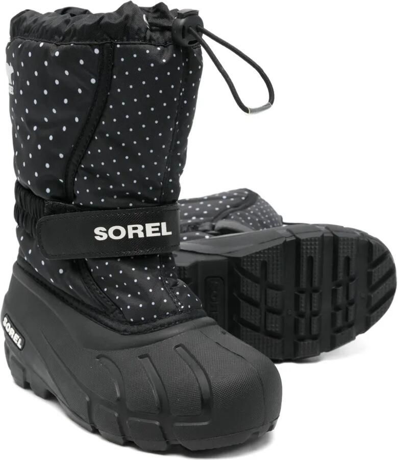 SOREL KIDS Laarzen met stippen bandje Zwart