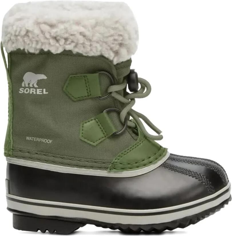 SOREL KIDS Waterdichte snowboots gevoerd met imitatiebont Groen