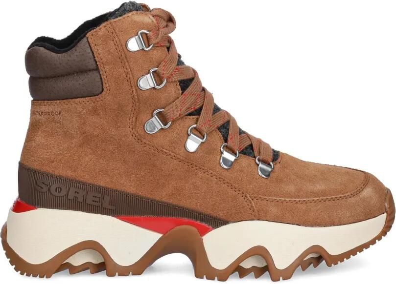 SOREL Kinetic Impact Conquest Plus waterdichte veterlaarzen Bruin