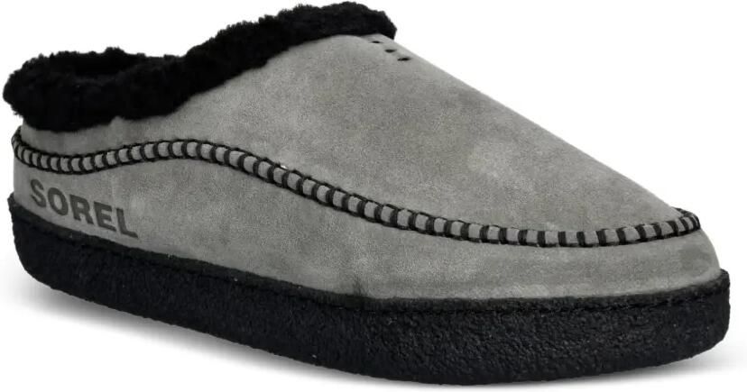 SOREL Lanner Ridge™ III slippers met lammy afwerking en festonstiksels Grijs - Foto 3