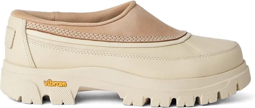 SOREL Leren loafers met gestikt detail Beige