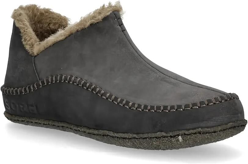 SOREL Manawan slippers met afwerking van bont Grijs - Foto 3