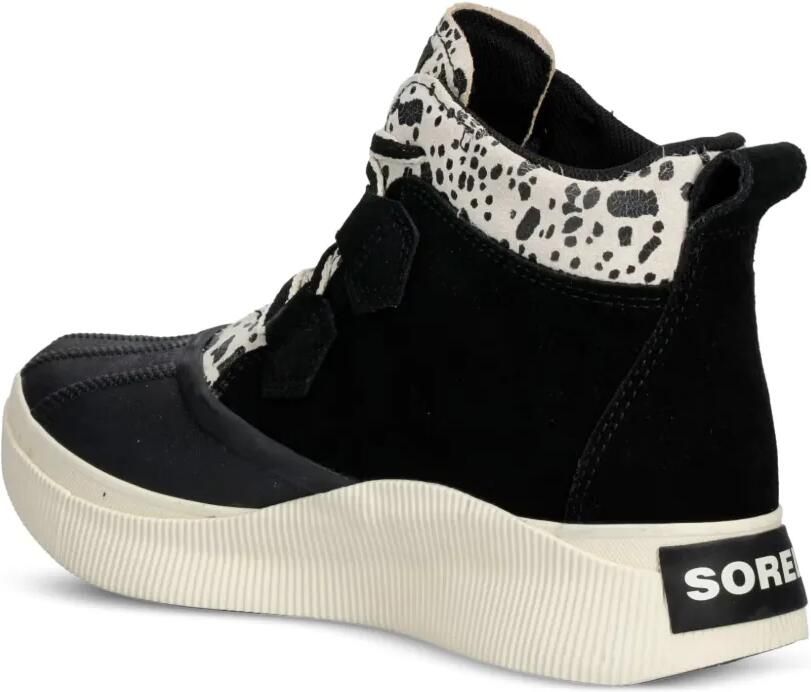 SOREL Out N About IV enkellaarzen met luipaard-print en vlakken Zwart - Foto 2
