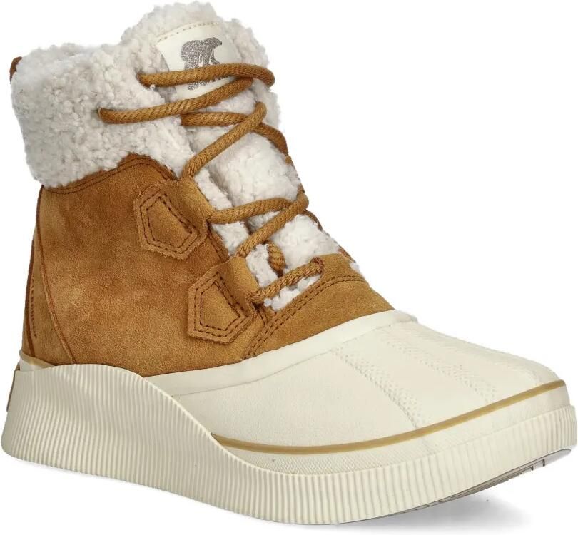 SOREL Out N About laarzen met afwerking van imitatiebont Bruin - Foto 3