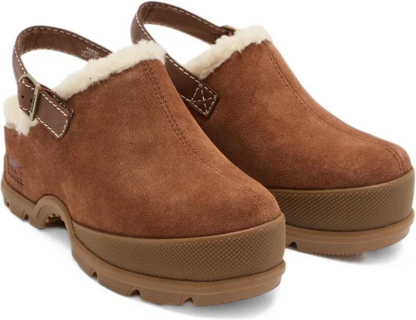 SOREL Roam'n Clog Cozy suede heeled mules Bruin - Foto 3