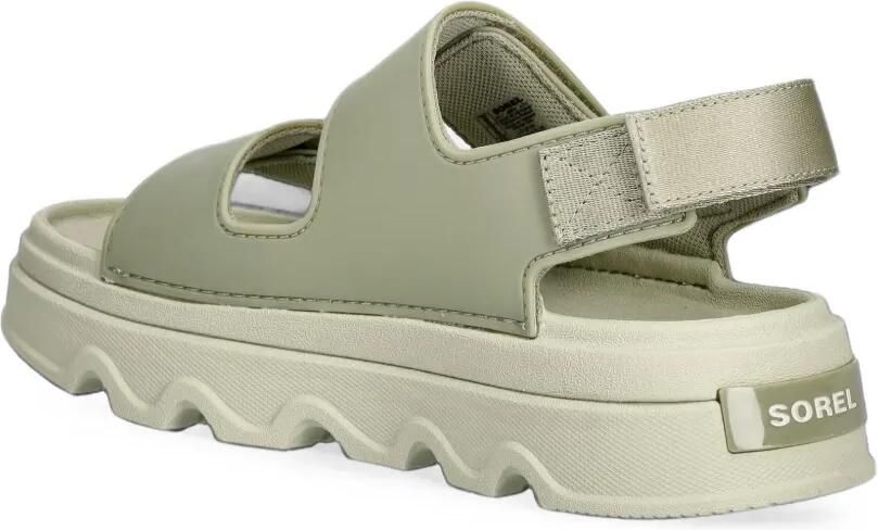 SOREL Sandalen met plateauzool Groen - Foto 2