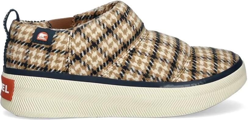 SOREL Slip-on laarzen met pied-de-poule print Beige