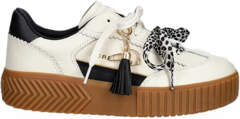 SOREL Sneakers met plateauzool en kwastje Wit