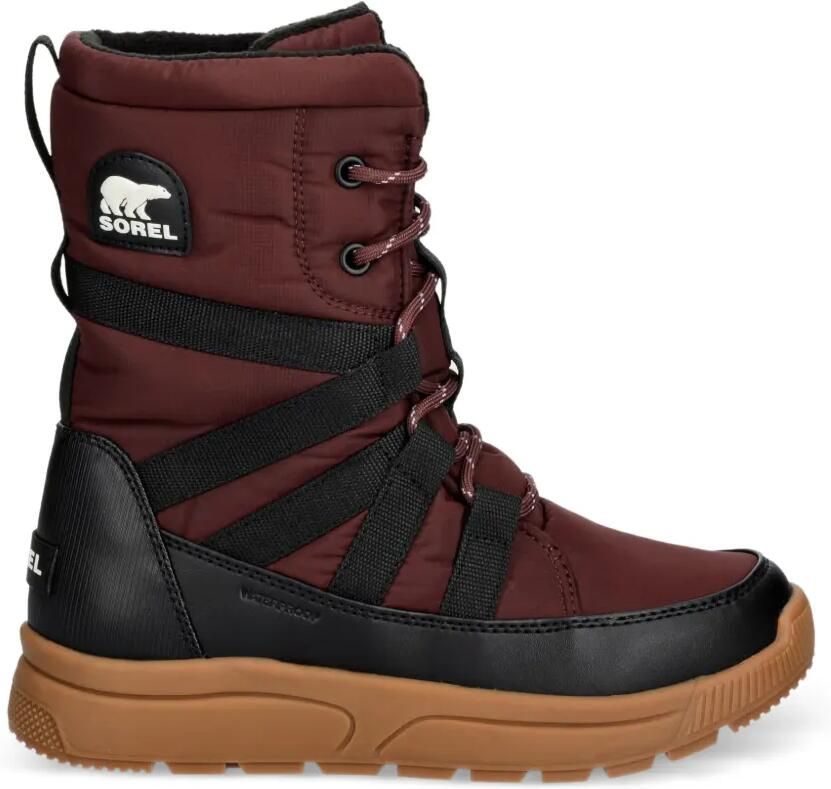 SOREL Whitney III gewatteerde laarzen met veters Rood