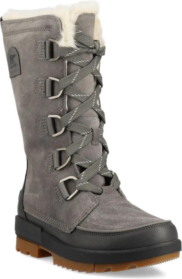 SOREL Winter laarzen met veters en textuur Grijs - Foto 2