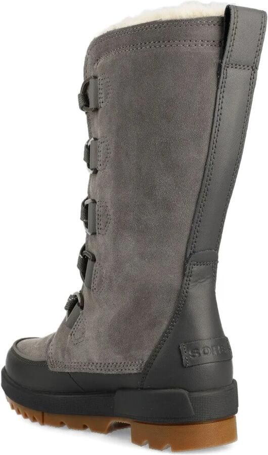 SOREL Winter laarzen met veters en textuur Grijs - Foto 3