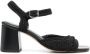 Souliers Martinez Sicilia leren sandalen Zwart - Thumbnail 1