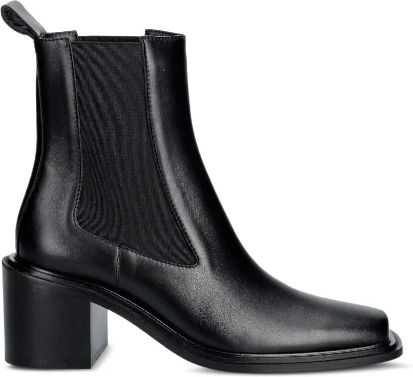 Souliers Martinez Dallas Chelsea laarzen met vierkante neus Zwart