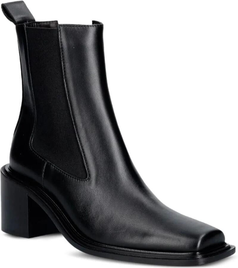 Souliers Martinez Dallas Chelsea laarzen met vierkante neus Zwart - Foto 2