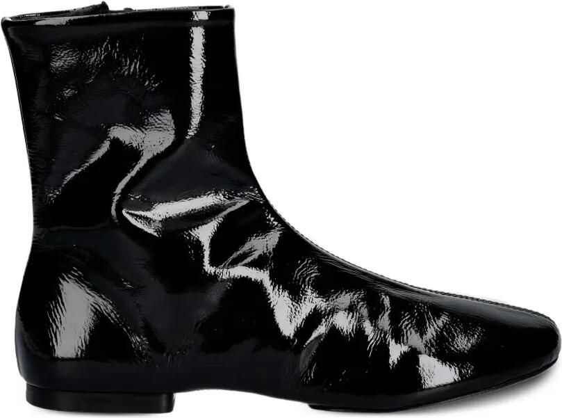 Souliers Martinez Molli lakleren enkellaarzen Zwart