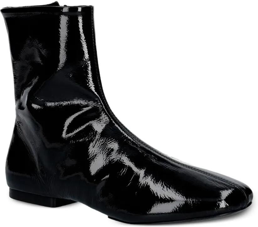 Souliers Martinez Molli lakleren enkellaarzen Zwart - Foto 3