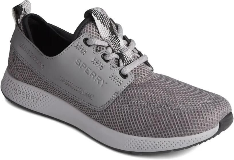 Sperry 7 Seas mesh sneakers met drie ringlets Grijs - Foto 2