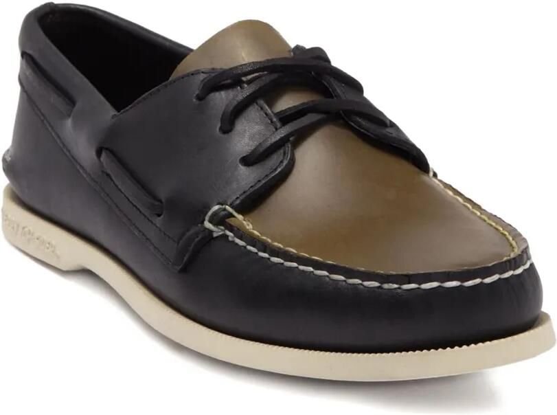 Sperry A O 3 Eye "Black White" bootschoenen Zwart - Foto 2
