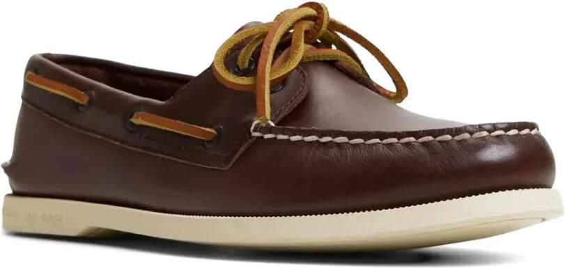 Sperry Authentic Original 2-Eye leren bootschoenen Bruin - Foto 3