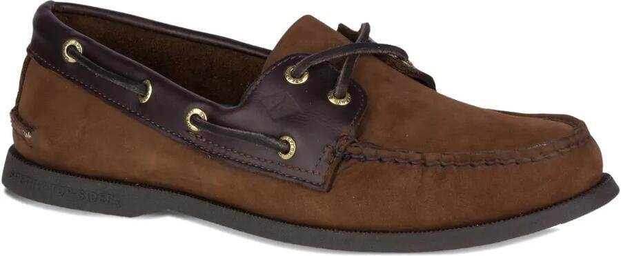 Sperry Authentic Original leren bootschoenen Bruin