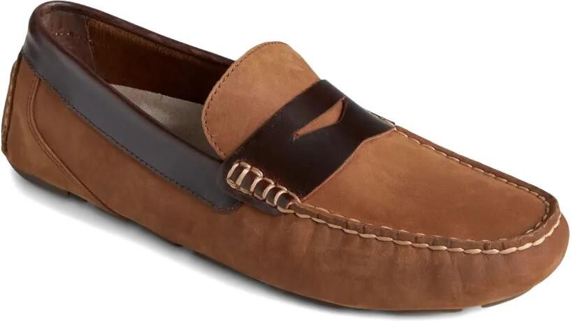 Sperry Davenport Penny Driver "Beige" loafers Bruin - Foto 2