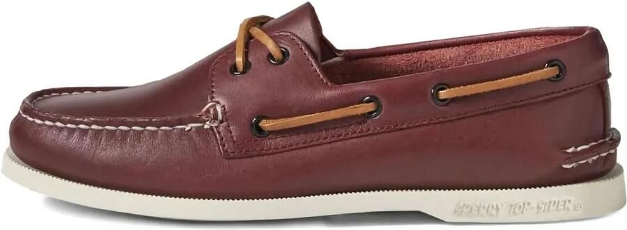 Sperry Leren bootschoenen Rood