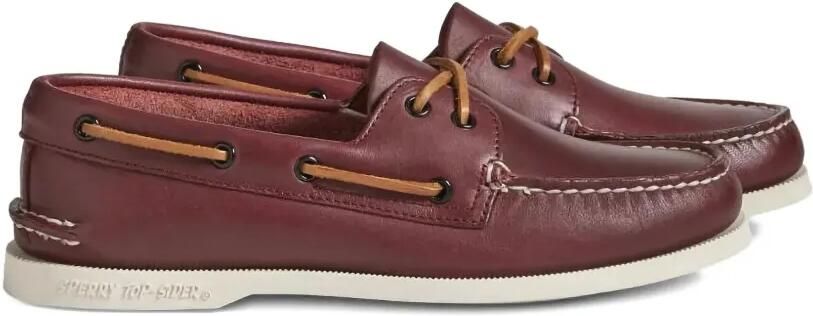 Sperry Leren bootschoenen Rood - Foto 5