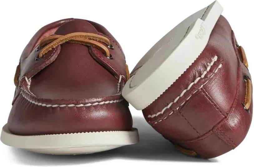 Sperry Leren bootschoenen Rood - Foto 3