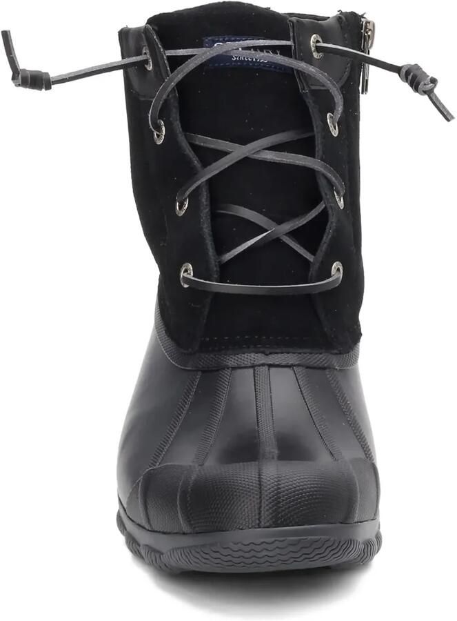 Sperry Regenlaarzen met veters Zwart - Foto 2