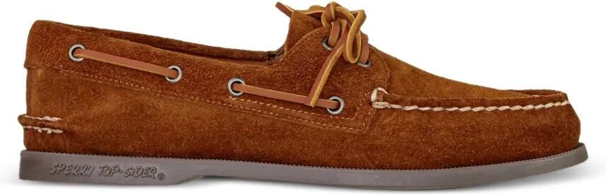 Sperry Suède bootschoenen Bruin