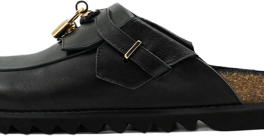 Bravest Studios Bag slippers met hangslotdetail Zwart - Foto 2
