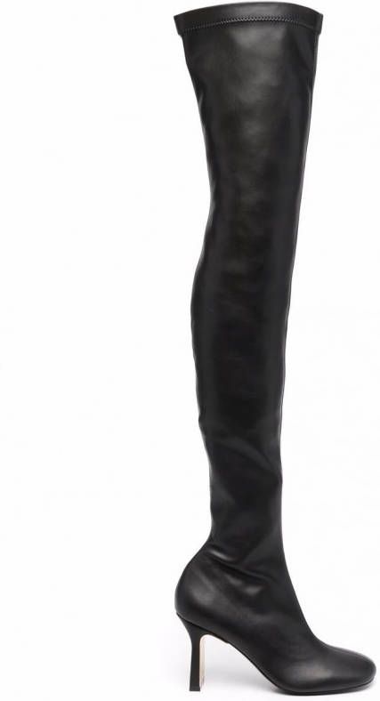 Stella McCartney Overknee laarzen Zwart
