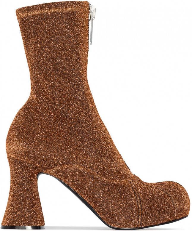 Stella McCartney Duck City laarzen met glitter Beige