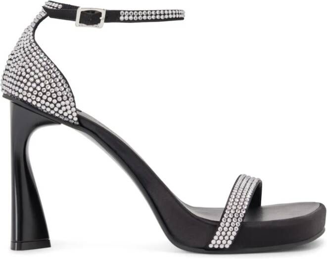 Stella McCartney Elsa sandalen verfraaid met kristallen Zwart