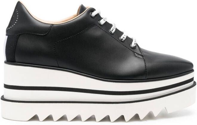 Stella McCartney Elyse Eco Alter low-top sneakers Zwart